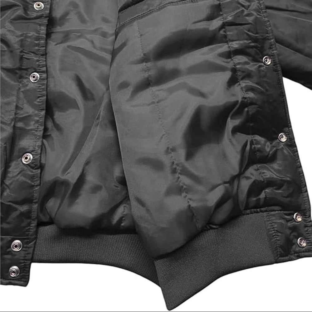 The World Is Digital Bomber Jacket(Black)